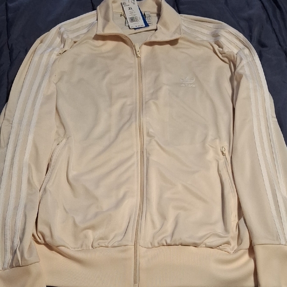Adidas Cream firebird Track Jacket - Picture 3 of 4